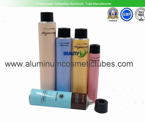 China 60ml 80ml Aluminium Cosmetic Packaging , Face Cream Aluminium Collapsible Tubes supplier