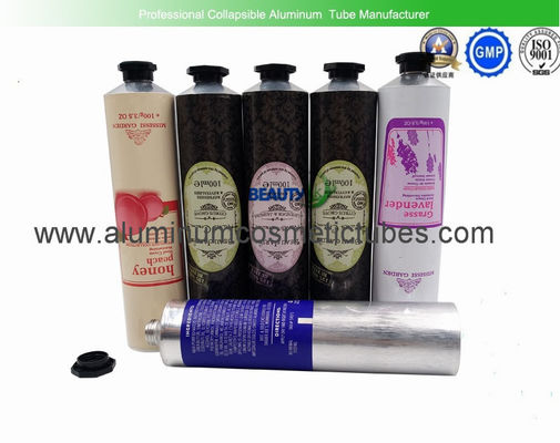 China Hand Cream Collapsible Aluminum Squeeze Tubes Food Grade Inner Coating Light Weight supplier