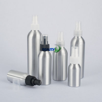 China Empty metal cosmetic Packaging refillable aluminum hair salon Fine Mist Spray Bottles supplier