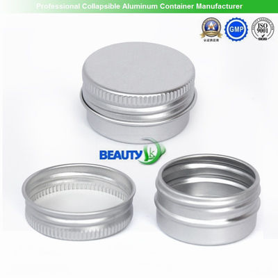 China 50ml Cosmetic Packaging Face Body Care Cream Empty Aluminum Container Jars supplier