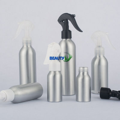 China Cosmetic Perfume Aluminum Big Containers Toner Healthy Bottles with Spray Pumps supplier