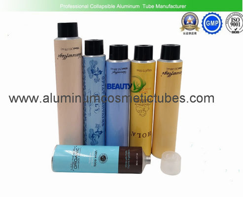 Body Lotion Aluminum Cosmetic Tubes 100ml Volume 175mm Length Eco Friendly supplier