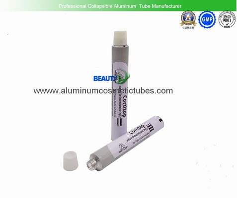 Cosmetic Empty Aluminum Tubes Non - Toxic , Beauty Product Metal Tube Packaging supplier