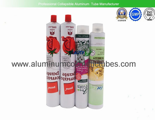 Aluminum  Empty Squeeze Tubes , 6C Printing Chocolate Ketchup Tube Food Packaging supplier