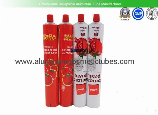 Mustard / Chocolate Squeeze Tubes Offset Printing Custom Logo FDA Certificatedv supplier