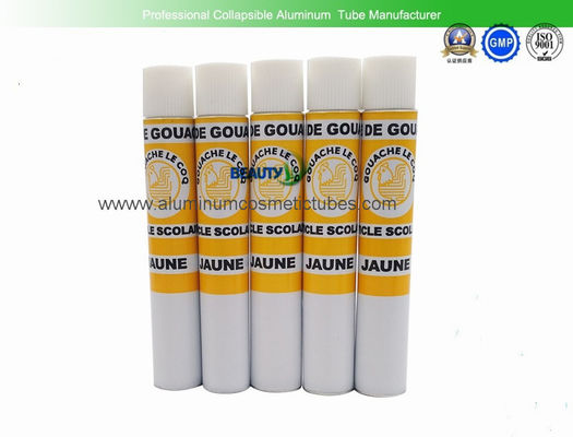 High Standard Aluminum Paint Tubes 10ml Pigment Packaging 85mm Length Eco Friendly supplier