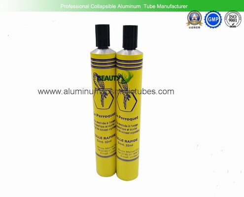 4C Printed Aluminum Collapsible Tubes , 25ml Pigment Packaging Aluminum Tube Containers supplier