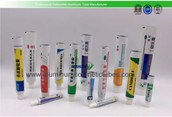 Hot Stamping Plastic Laminated Tubes For Medicinal Ointment / Eye Cream Packaging supplier