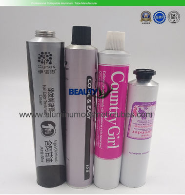 50g 60g 80g Aluminum Lotion Tubes , Shoe Polishcream Aluminium Collapsible Tubes supplier
