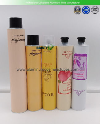 Aluminum Empty Squeeze Tubes 100ml 100% Recyclable Non - Reactive Nature Corrosion Resistant supplier