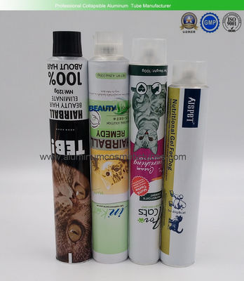 Custom Aluminium Cosmetic Tubes , Aluminum Ointment Tubes100g 5ml - 400ml supplier