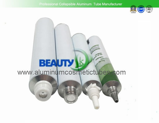 Shampoo Aluminum Tubes Packaging , High End Cosmetic Tube Packaging Non Spill supplier