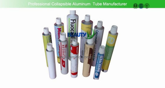 100mm Length Empty Aluminum Paint Tubes 20g Pharmaceutical Packaging Custom Logo supplier