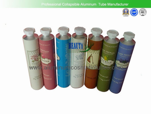 100% Recyclable Shampoo Empty Aluminium Tubes  , High End Aluminum Toothpaste Tube supplier