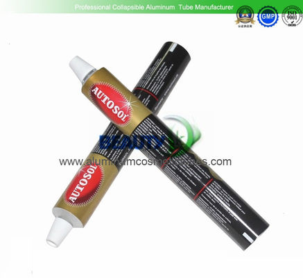 Soft Emptyaluminium Collapsible Tubes , Hair Dye Cream Aluminium Tube Packaging supplier