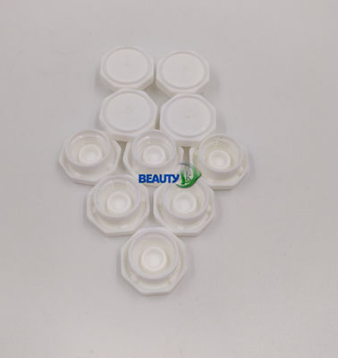M11 PE PP Octagon Plastic Screw Caps For Open Nozzle Cosmetic Aluminum Tubes supplier