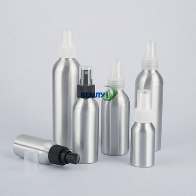 Empty metal cosmetic Packaging refillable aluminum hair salon Fine Mist Spray Bottles supplier