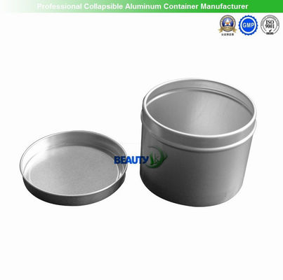 Original Aluminum color 250ml Cosmetic Packaging Face Body Care Cream Empty Aluminum Container Jars supplier