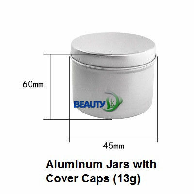 80ml Cosmetic Packaging  Skin Care Body Face Cream Empty Aluminum Container Jars supplier